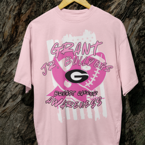 Youth Breast Cancer with Flag - Image 4