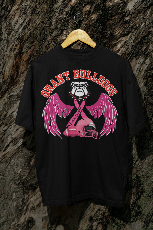 All Breast Cancer with Wings Black